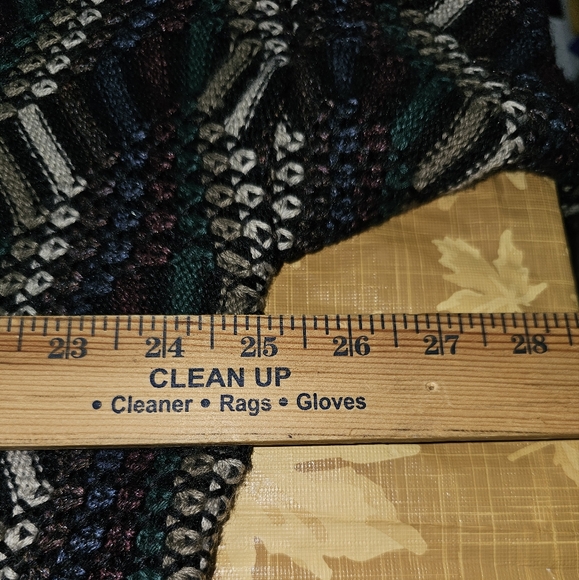 Vintage 90's Tosani Canada Men's XL Coogi Style Wool Blend Cable Knit Sweater - Picture 6 of 6